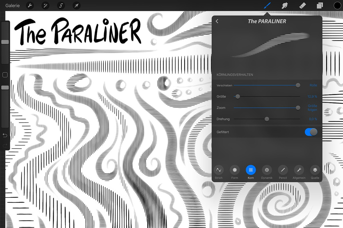 16+ Procreate INK & SFX Brushes preview 6