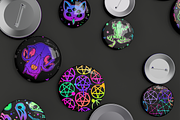 Mystical animals patterns, a Pattern Graphic by Victoria Bat (Thumbnail 4 of 5)