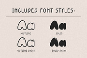 Bubble Display Font - Nugget Soda, a Sans Serif Font by ZoloDesignHub (Thumbnail 8 of 8)