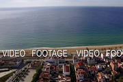 Barcelona and sea, aerial view, a Graphic by Grey Coast Media (Thumbnail 1 of 2)