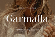 Garmalla - Display Serif Font, a Serif Font by agnyhasyastudio (Thumbnail 1 of 11)