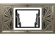 Art Deco Frame SVG Bundle, an Illustration by Gaye Art (Thumbnail 7 of 31)
