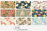 70 assorted Asian seamless pattern, a Pattern Graphic by Poppy Lane Studio (Thumbnail 8 of 10)