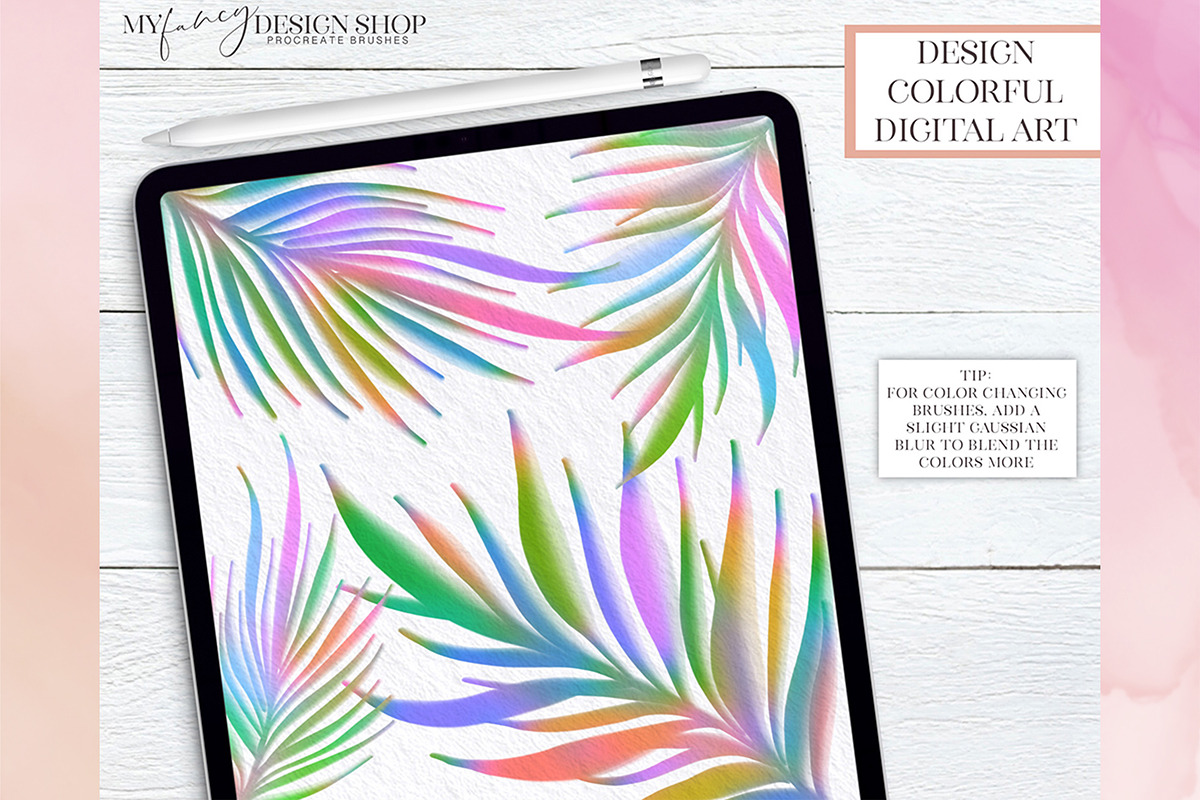 Faded Shadow Procreate Brushes, a Brush Add-On by My Fancy Design Shop (Photo 7 of 9)