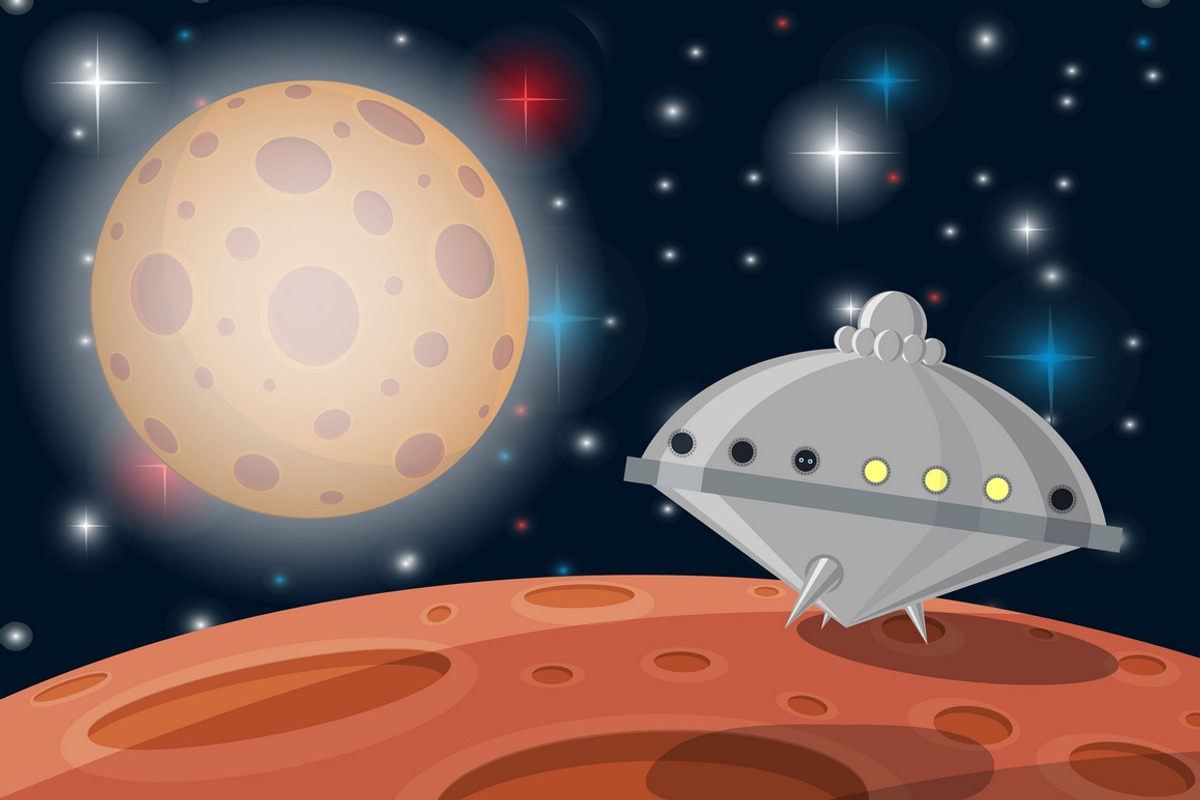 Cosmos, planets and stars., a Technology Illustration by katykin (Photo 4 of 11)