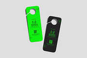 Door Hanger Mockup for Accommodation, an Advertising Mockup by AnasStudio (Thumbnail 2 of 5)