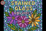 Procreate Stained Glass Kit Volume 2, a Brush Add-On by AlwaysBeColoring (Thumbnail 10 of 10)