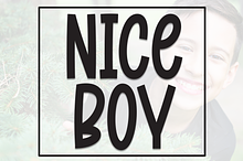 Nice Boy | Script Font
