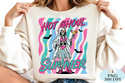 Cute Halloween Hot Ghoul Summer PNG, a Seasonal Illustration by Daily.Designs (Thumbnail 2 of 5)