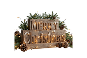 3D Merry Christmas Letter Stand, a Seasonal Illustration by Creative design (Thumbnail 2 of 7)