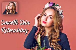 Smooth Skin Retouching Action, an Action Add-On by Vatdesign