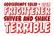 Goosebumps, a Font by Comicraft Fonts (Thumbnail 2 of 3)