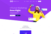 Technology Landing Pages Pack, a Landing Page Template by PSDFY (Thumbnail 5 of 6)