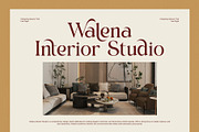 Lovika Elegant Fashion Serif Font, a Serif Font by Graphicxell (Thumbnail 5 of 8)