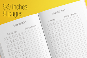 Handwriting Workbook KDP Interior