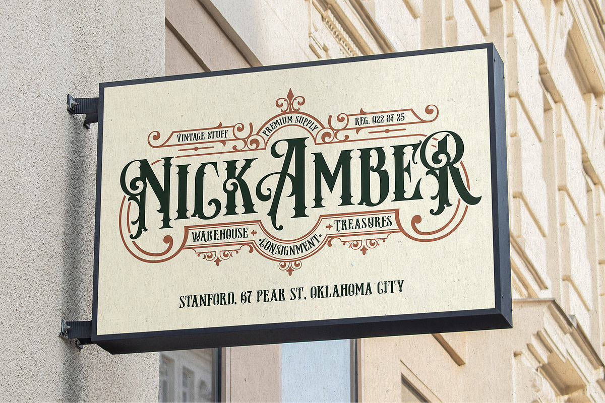 Jamesoon Victorian Typeface, a Serif Font by alit design (Photo 5 of 17)