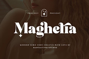 Maghelia Modern Serif Font, a Serif Font by RantautypeStudio (Thumbnail 1 of 15)