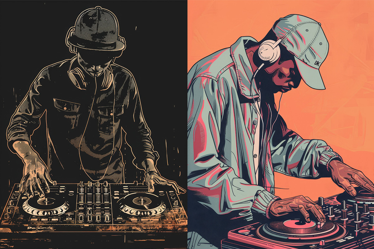 DJs- 103 illustrations, a Person Illustration by Handmadefont (Photo 16 of 18)