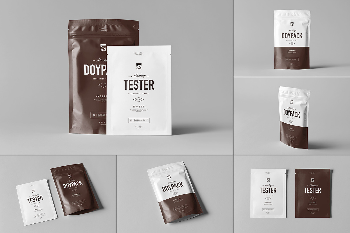 Doypack Mock-up, a Packaging Mockup by Yogurt86 (Photo 1 of 9)