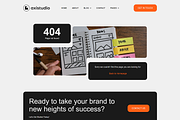 Branding & Creative Studio Elementor, a Landing Page Template by Design Spade (Thumbnail 10 of 10)