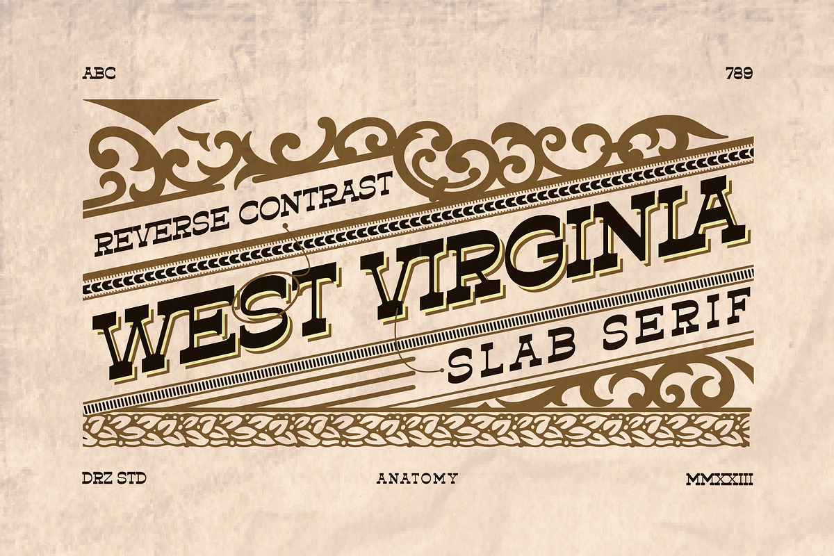 Tresmond - Vintage Retro Slab Serif, a Serif Font by Drizy (Photo 8 of 9)