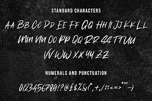 Handbrush Font