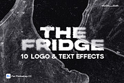 The Fridge - Text and Logo Effects, a Graphic by Studio Dusk (Thumbnail 1 of 8)