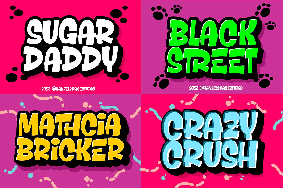 Richis Stiller - Playful Font, a Sans Serif Font by HanzelSpace Studio (Photo 7 of 10)