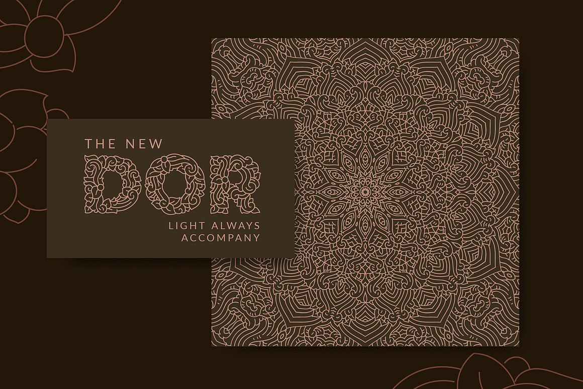 Batik Jawa Modern Decorative Font, a Font by Dicubit (Photo 2 of 12)