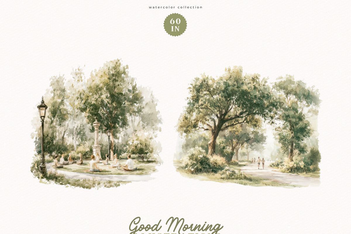 Good Morning Collection, a Decorative Illustration by PeDe Designs (Photo 14 of 19)