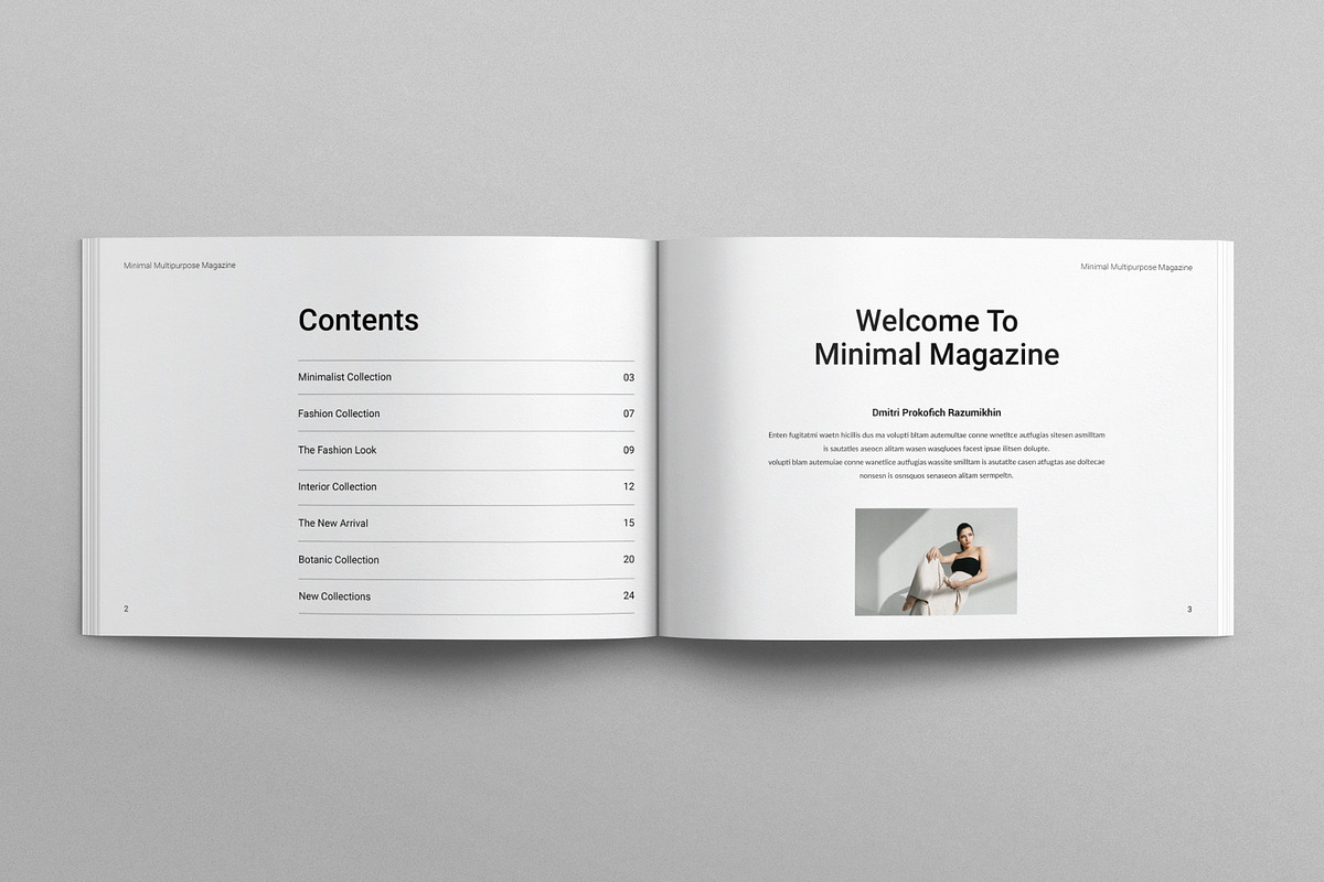 Multipurpose Magazine Landscape, a Magazine Template by E-Type (Photo 2 of 11)