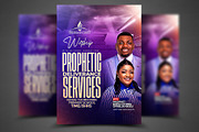 Prophetic Deliverance Church Flyer T, a Social Media Template by church flyer templates (Thumbnail 1 of 9)