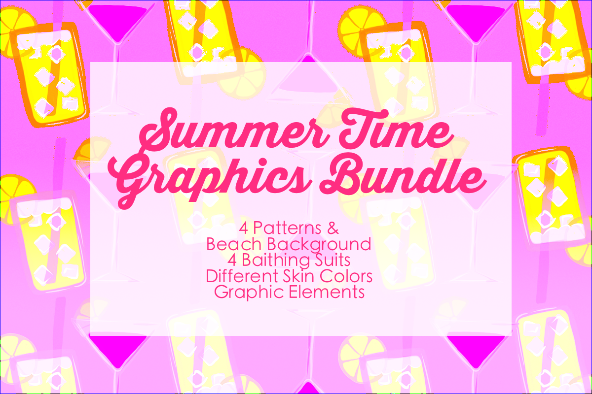 Summer Time Graphic Bundle, a Pattern Graphic by CosmicMedium (Photo 5 of 6)