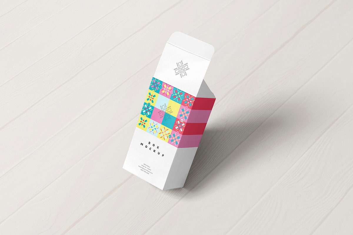 Box Mockup, a Product Mockup by PixelVoyager (Photo 5 of 10)