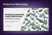 Conveyor Processes Factory Set, an Object Graphic by 35lab (Thumbnail 7 of 7)