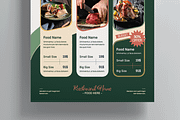 Delicious Food Menu Flyer Template, a Flyer Template by MightyDesign (Thumbnail 3 of 8)