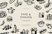 FOOD & COOKING illustrations, a Food Illustration by Crocus Paperi (Thumbnail 1 of 6)