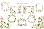 Watercolor Verdant Ritual Collection, a Decorative Illustration by MayaNavits (Thumbnail 2 of 13)