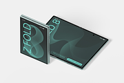 Samsung Galaxy Z Fold 8 Mockup, an Android Mockup by DSNA Mockup (Thumbnail 3 of 5)