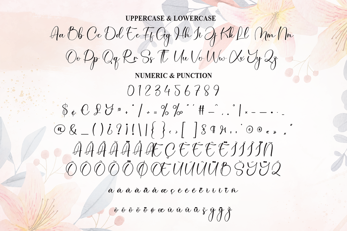 Ainsley | Script Font, a Handwritten Font by Scratchones (Photo 6 of 8)
