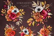 Autumn Cider Floral Clip Art, an Object Graphic by Eclectic Anthology (Thumbnail 5 of 13)
