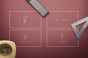 Geometric Letters and Logo Designs, a Branding & Logo Template by VP Fonts (Thumbnail 25 of 28)