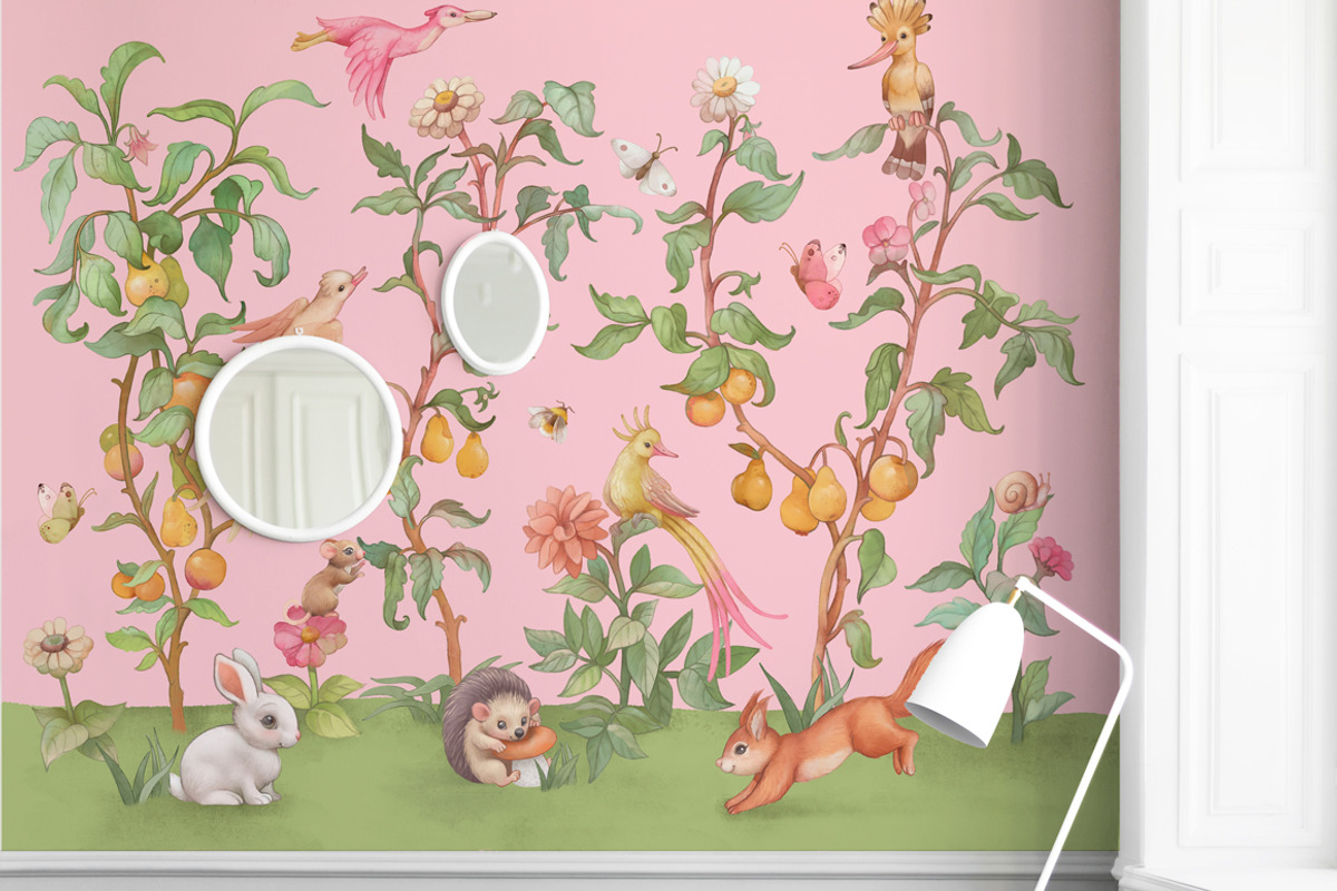 Watercolor plants Graphics patterns, a Pattern Graphic by TanyaSchuka (Photo 9 of 12)