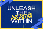 Wild Thunder - Energy Drink Font, a Handwritten Font by Letterhend Studio (Thumbnail 5 of 9)