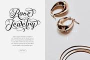 Emelina Calligraphy Scripts Font, a Script Font by Burhan Afif (Thumbnail 5 of 10)