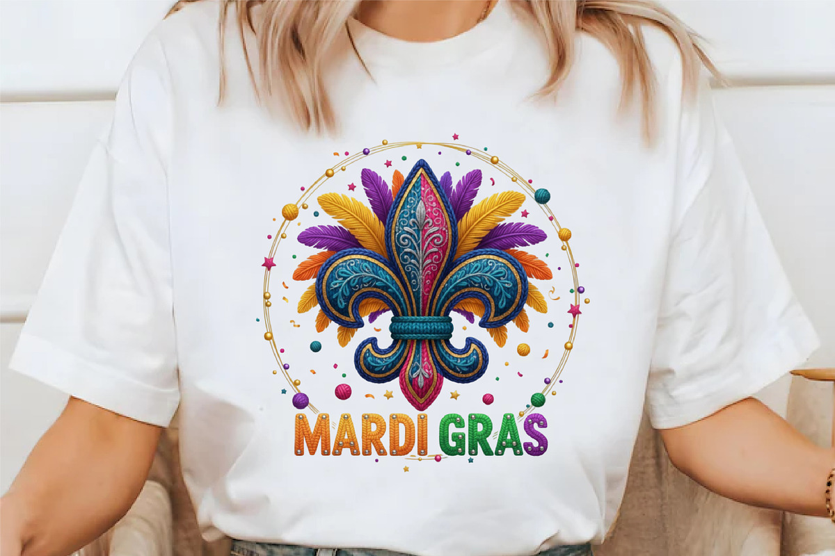 Fleur De Lis Yarn Png Mardi Gras, an Illustration by designcity5 (Photo 5 of 9)