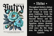 Moxy Rush Blackletter Typeface, a Blackletter Font by alit design (Thumbnail 5 of 20)