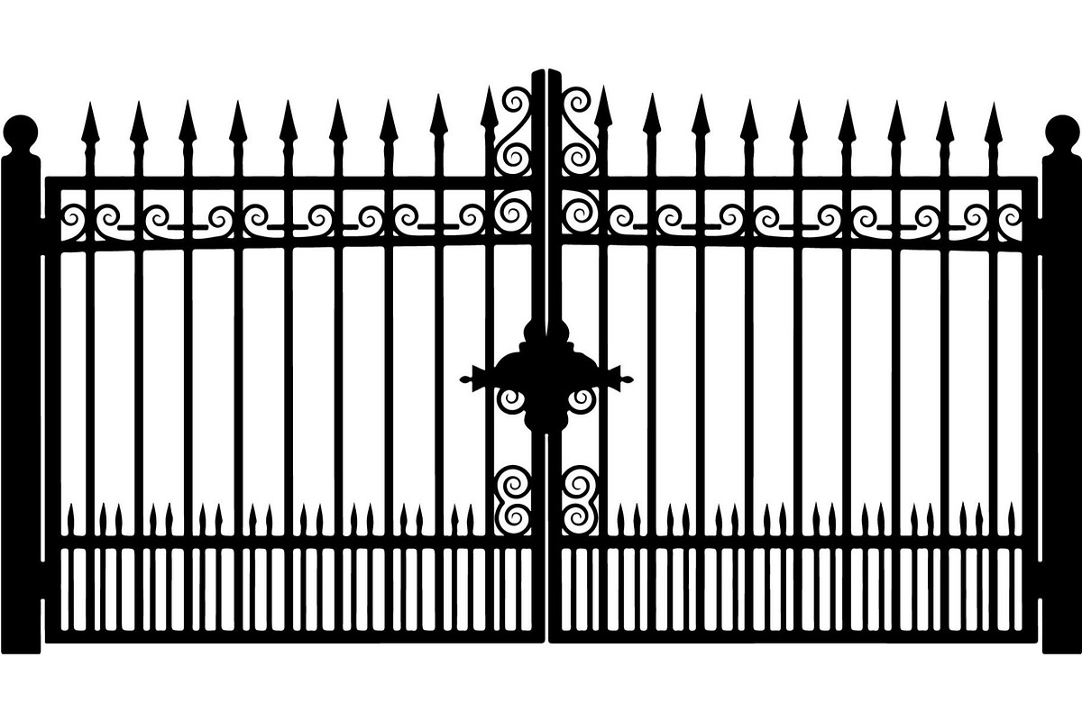 Wrought Iron Fence, an Object Graphic by Creativeshirt (Photo 6 of 19)