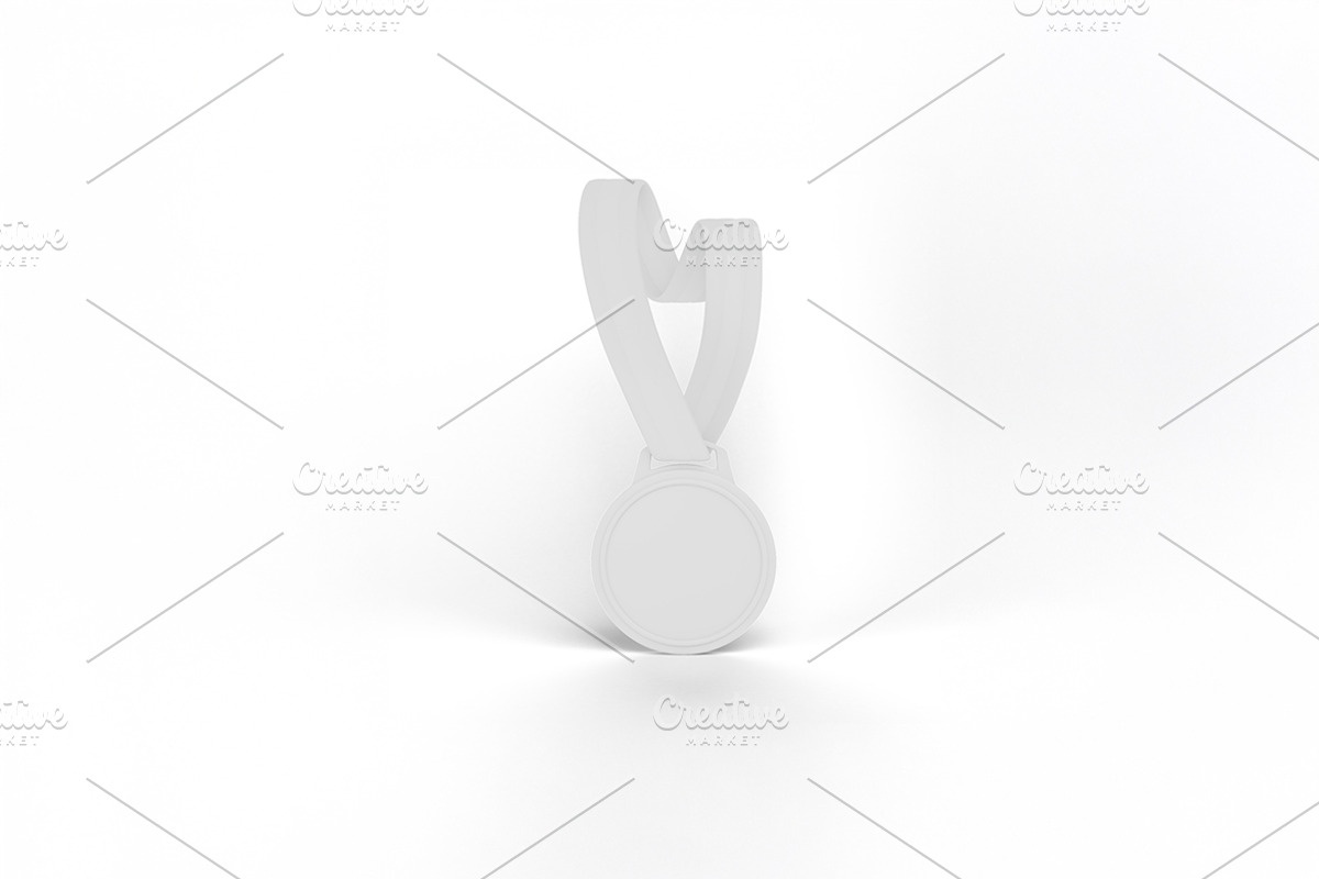 Cartoon Medal Mockup, a Merchandise Mockup by Qaleb Studio (Photo 2 of 2)