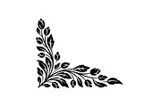 Floral Corner Ornament Vector Bundle, an Illustration by Designs_River (Thumbnail 43 of 51)